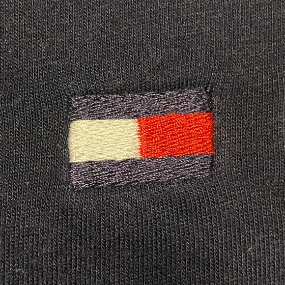 Tommy Hilfiger Navy Short Sleeved Tee - Picture 3 of 4